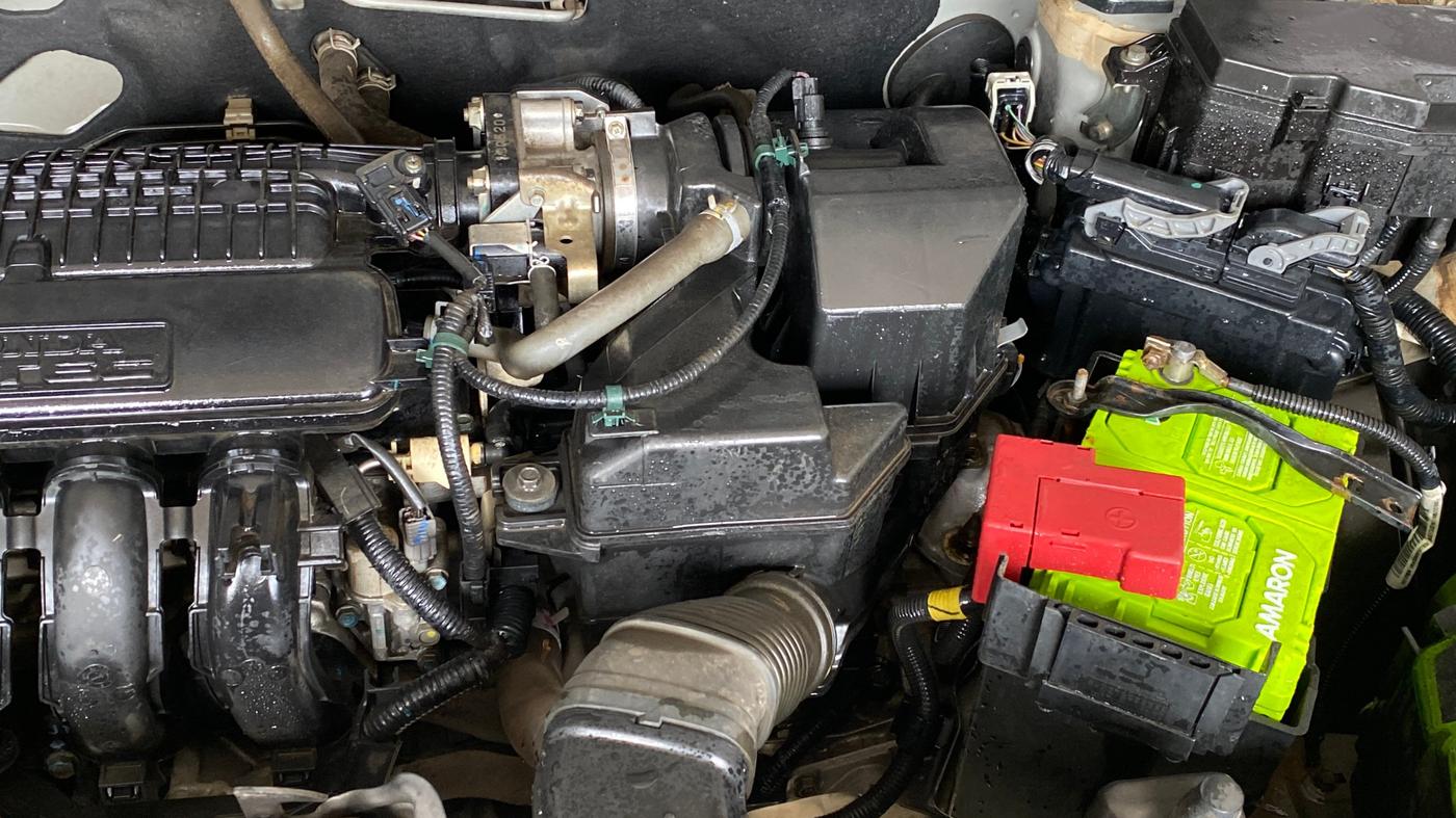 2019 Honda Amaze 1.2L I-VTEC V CVT, Petrol, Automatic, 62,038 km, Engine View - Left