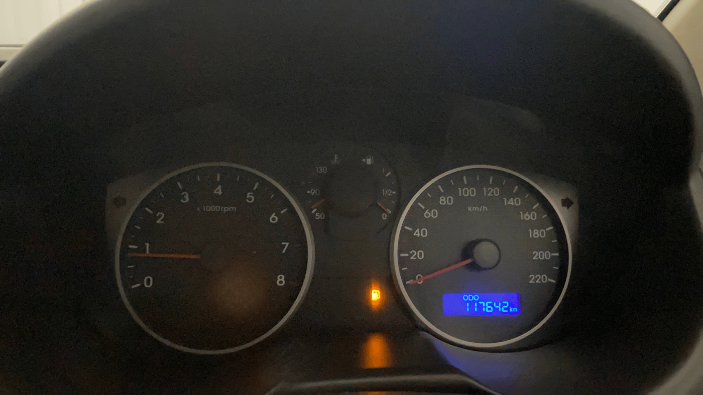 2013 Hyundai i20 SPORTZ 1.2, Petrol, Manual, 1,17,626 km, Odometer Image