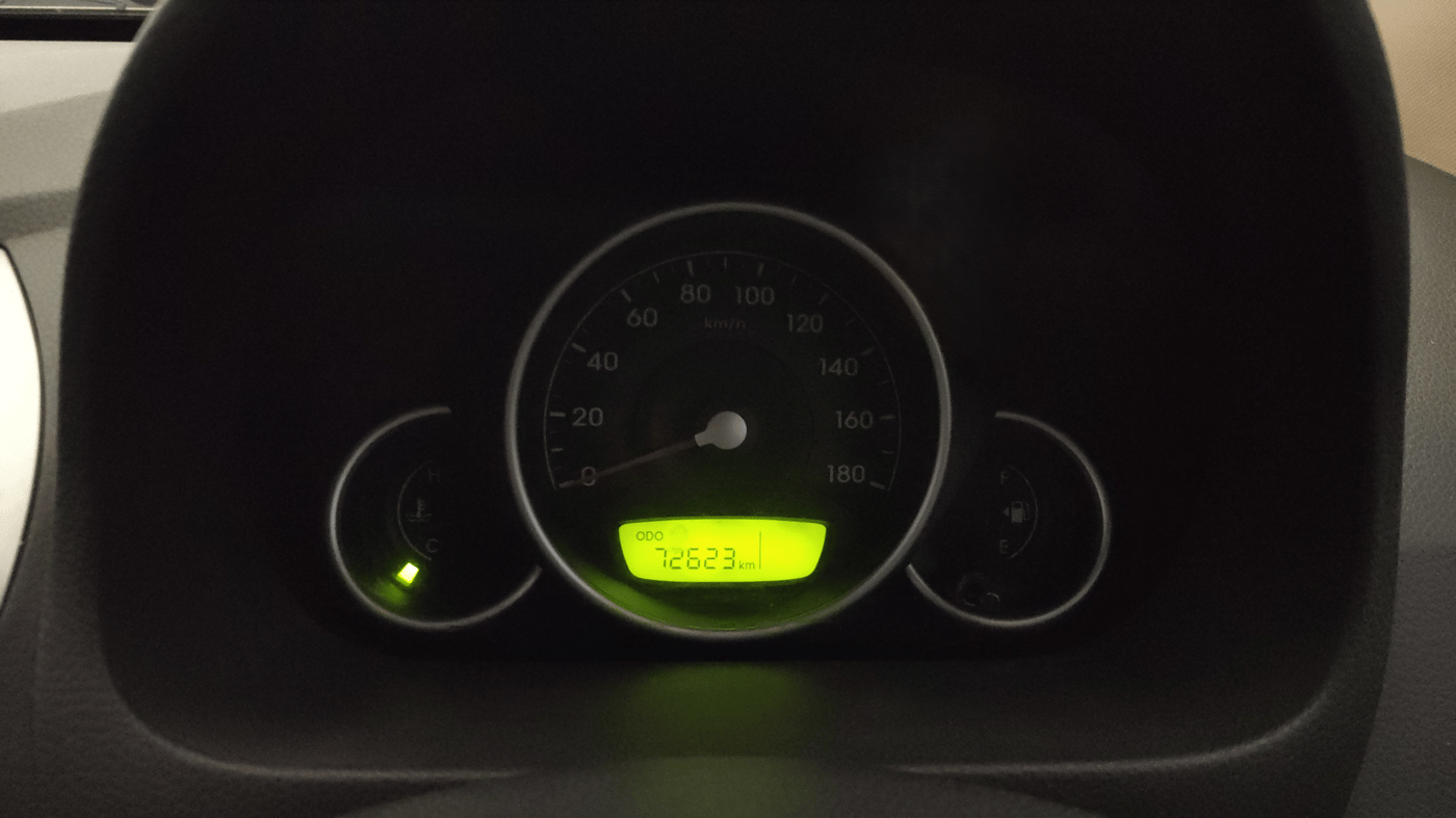 2015 Hyundai Eon MAGNA +, Petrol, Manual, 72,591 km, Odometer Image