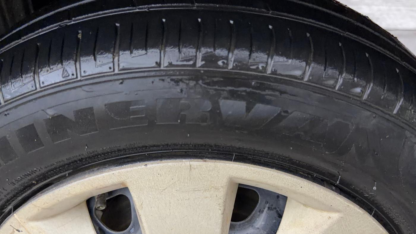 2015 Maruti Alto K10 VXI AMT, Petrol, Automatic, 99,135 km, Left Rear Tyre Tread