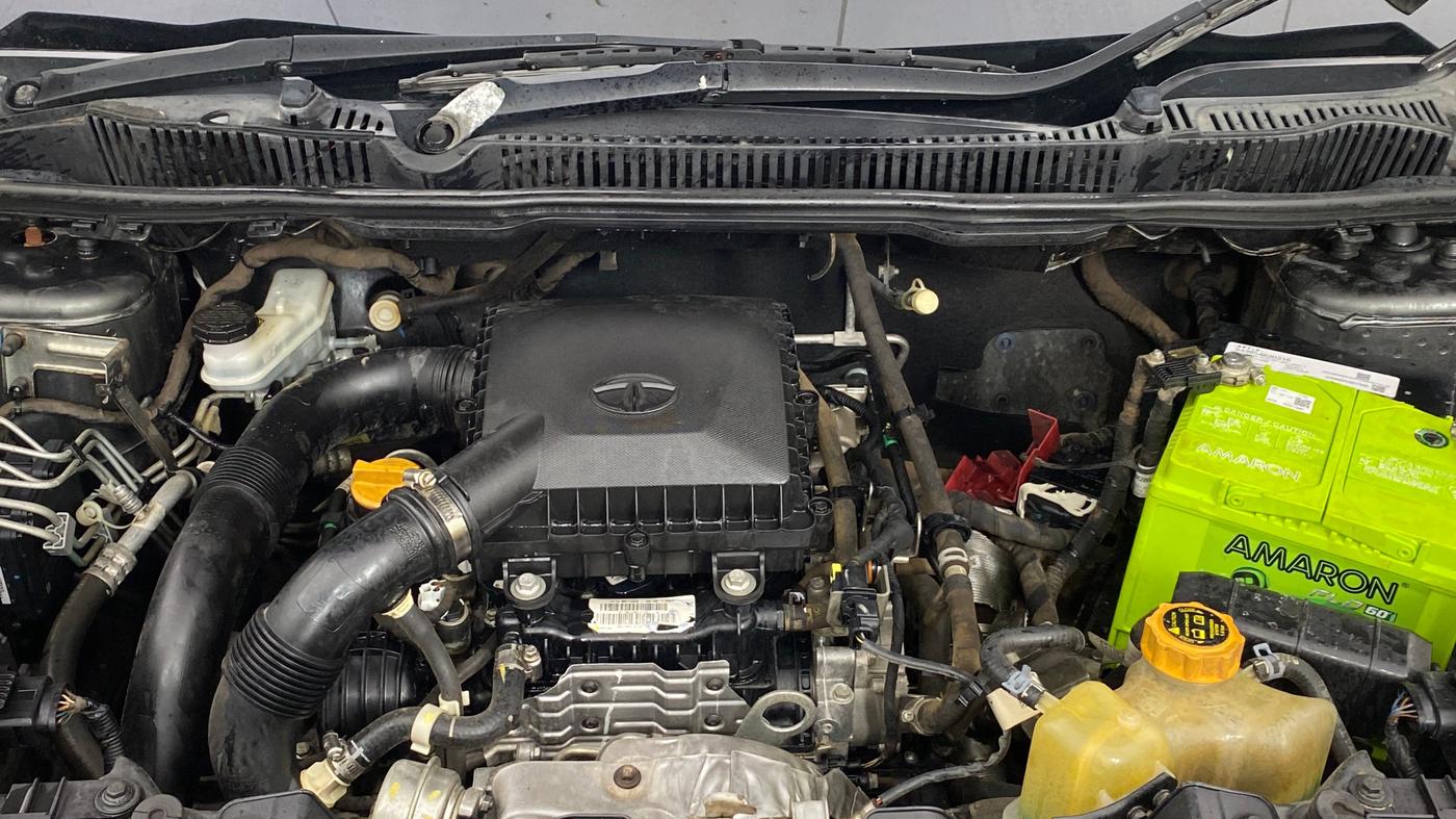 2021 Tata NEXON XZA PLUS PETROL, Petrol, Automatic, 66,328 km, Engine View
