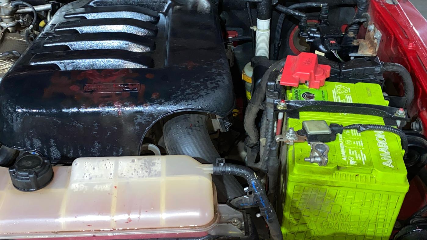 2022 Mahindra Thar LX HARD TOP 4WD MT, Diesel, Manual, 62,862 km, Engine View - Left