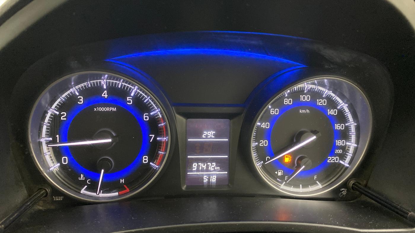 2018 Maruti Baleno DELTA PETROL 1.2, Petrol, Manual, 97,469 km, Odometer Image