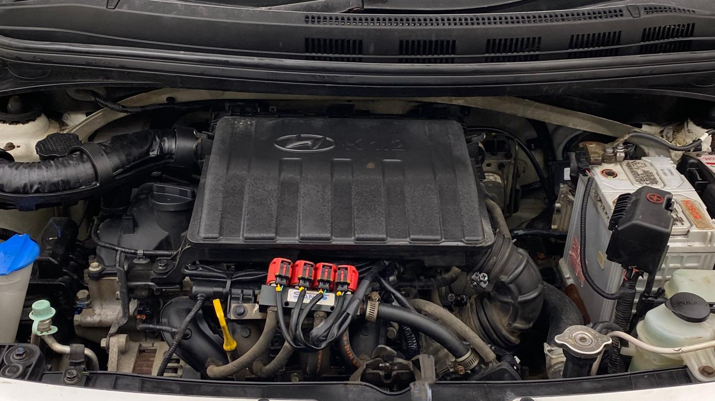 2019 Hyundai Grand i10 SPORTZ 1.2 KAPPA VTVT, CNG, Manual, 41,746 km, Engine View