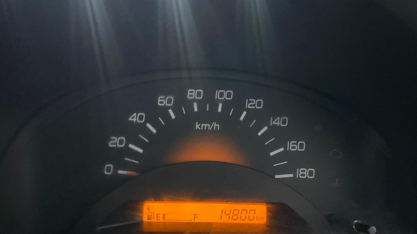2016 Maruti Wagon R 1.0 LXI, Petrol, Manual, 14,800 km, Odometer Image