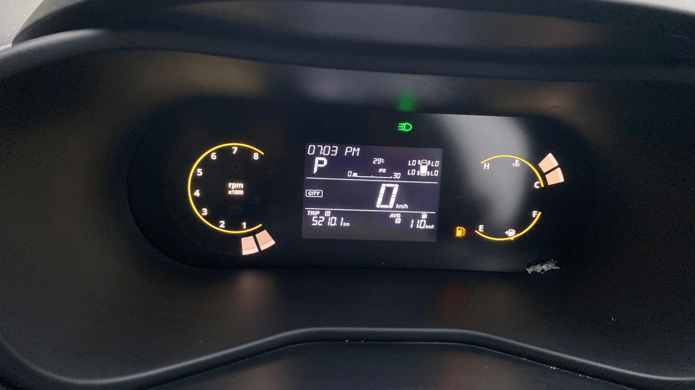 2025 Tata Curvv Pure Plus 1.2 Petrol 7DCA, Petrol, Automatic, 19,533 km, Odometer Image