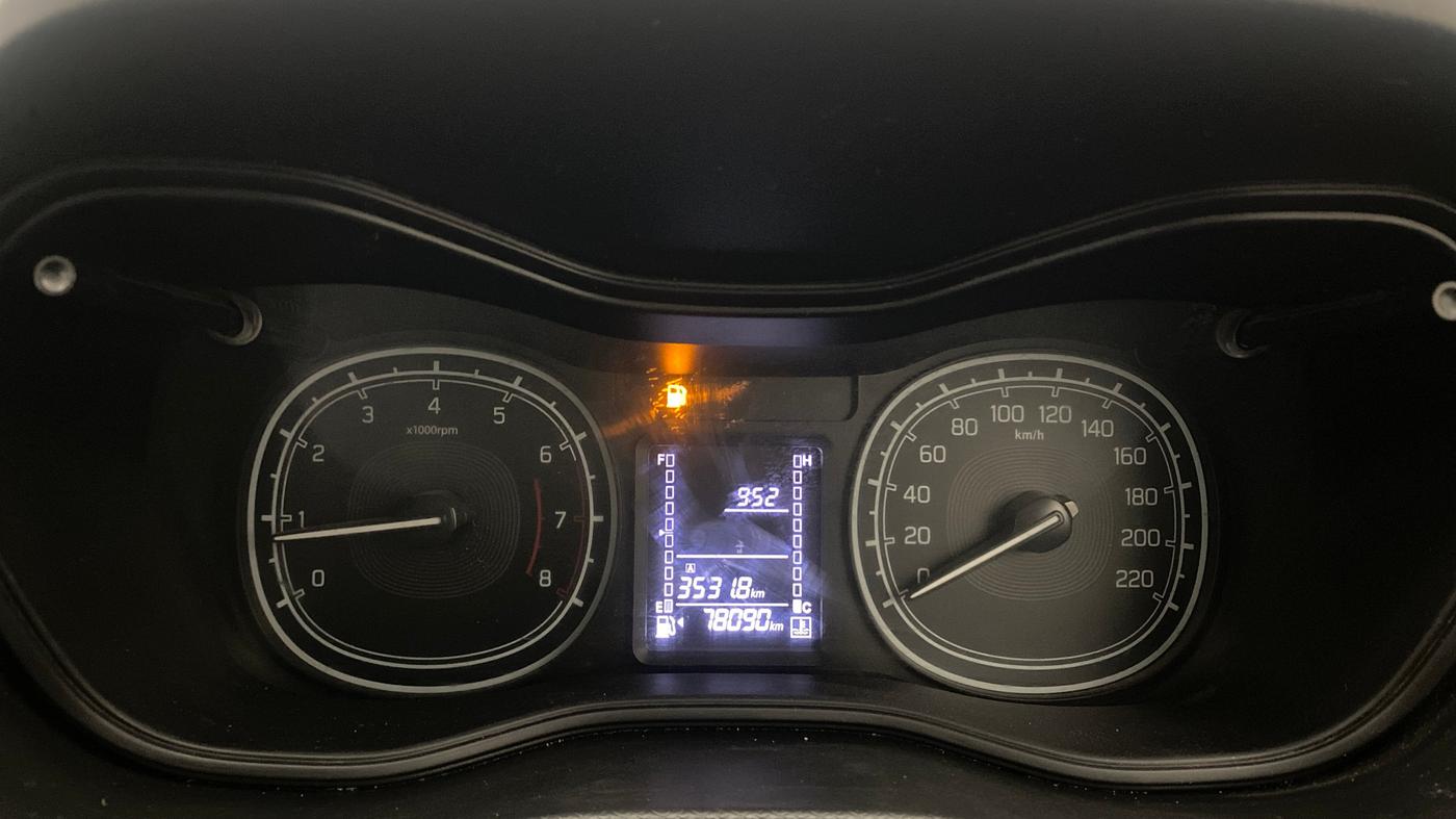 2021 Maruti Vitara Brezza VXI, Petrol, Manual, 78,065 km, Odometer Image