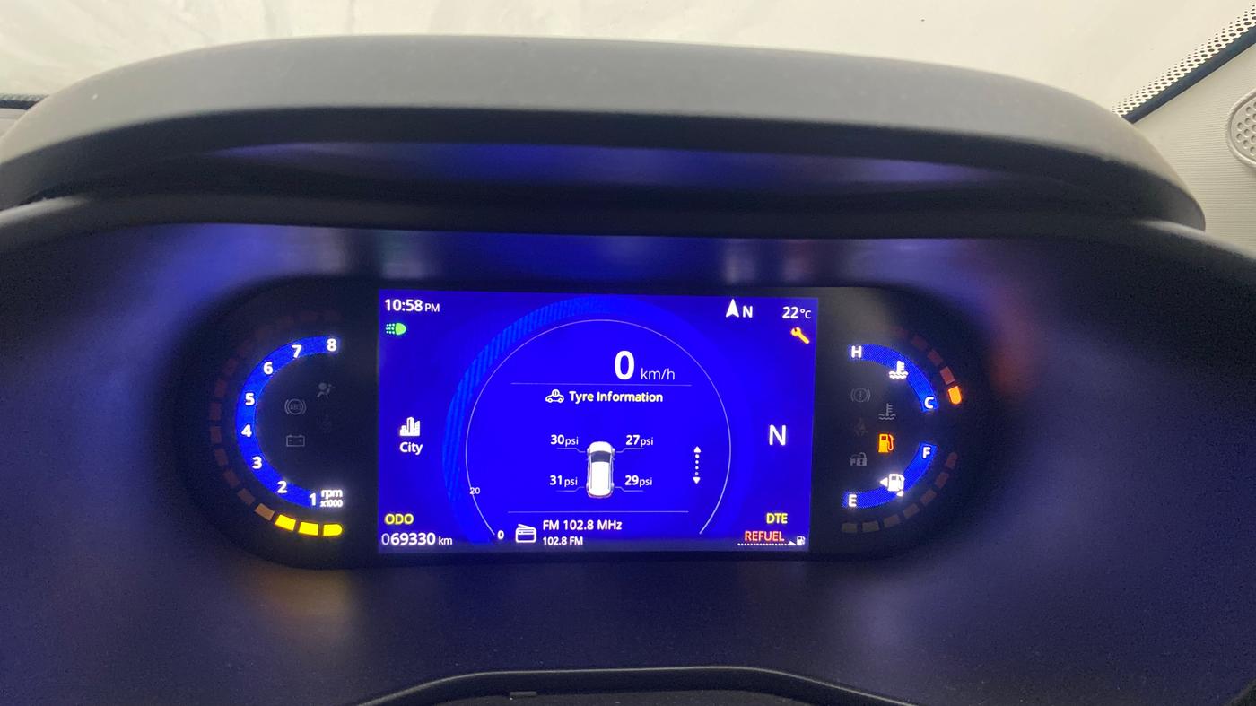 2023 Tata NEXON CREATIVE+ SUNROOF AMT DUAL TONE 1.2 PETROL, Petrol, Automatic, 69,330 km, Odometer Image