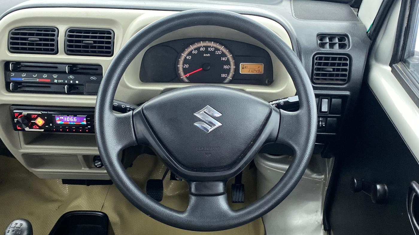 2021 Maruti Eeco 7 STR, Petrol, Manual, Steering Wheel Close Up