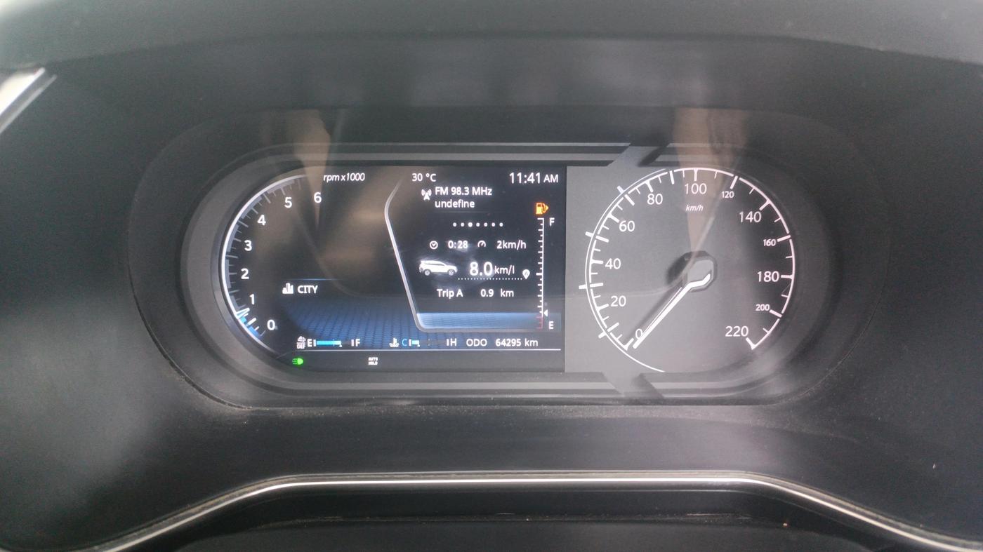 2021 Tata Safari XZ, Diesel, Manual, 64,094 km, Odometer Image