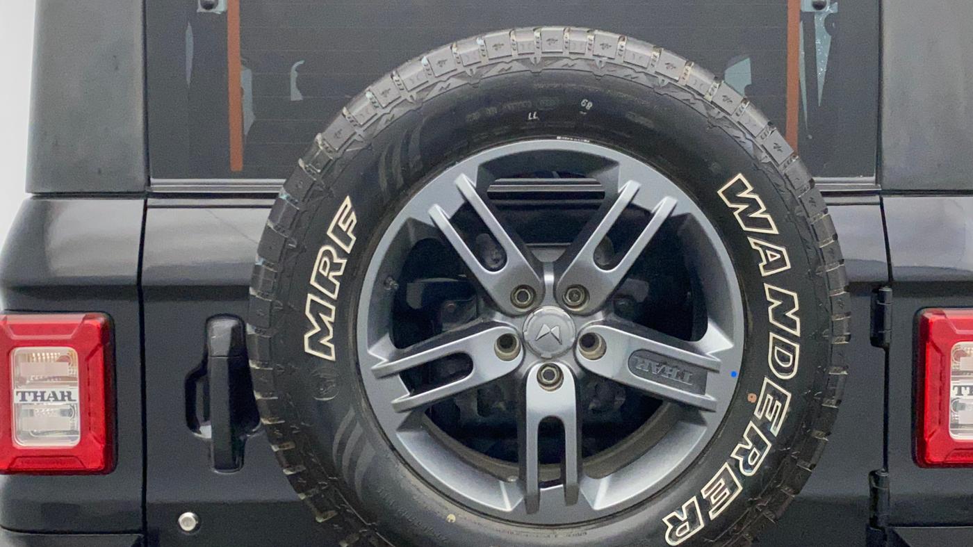 2023 Mahindra Thar LX HT PETROL 4WD MT, Petrol, Manual, 23,167 km, Spare Tyre