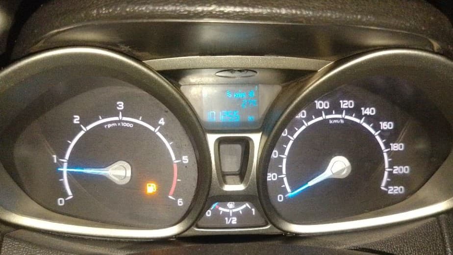 2014 Ford Ecosport TITANIUM 1.5L DIESEL, Diesel, Manual, 1,01,255 km, Odometer Image
