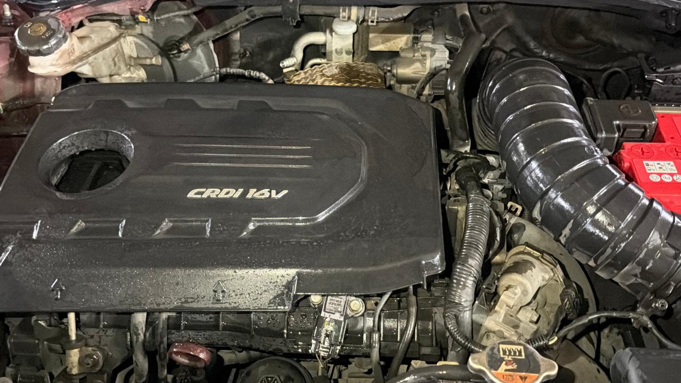 2019 KIA SELTOS HTX PLUS AT1.5 DIESEL, Diesel, Automatic, 1,31,922 km, Engine View