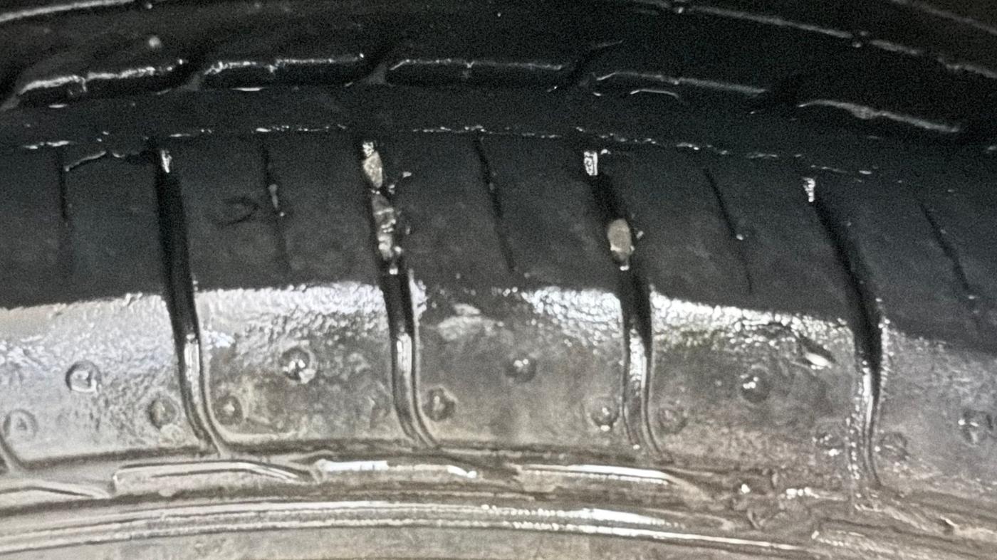 2022 Tata NEXON XE PETROL, Petrol, Manual, 34,483 km, Left Rear Tyre Tread
