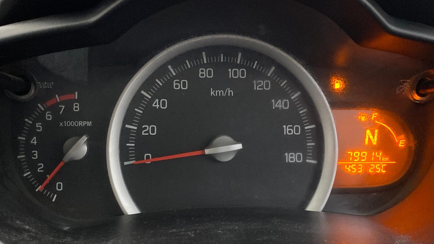 2014 Maruti Celerio VXI AMT, Petrol, Automatic, 79,913 km, Odometer Image