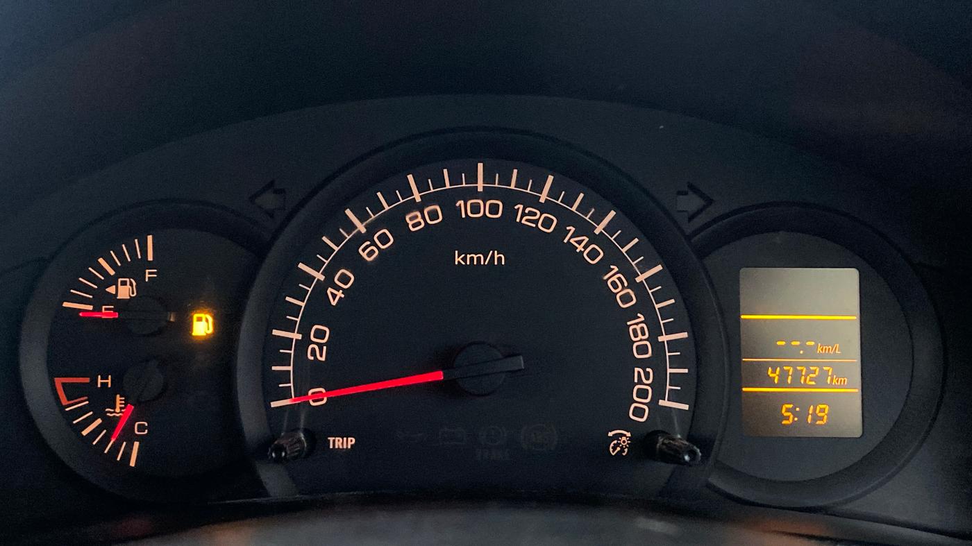 2014 Maruti Swift LXI D, Petrol, Manual, 47,841 km, Odometer Image