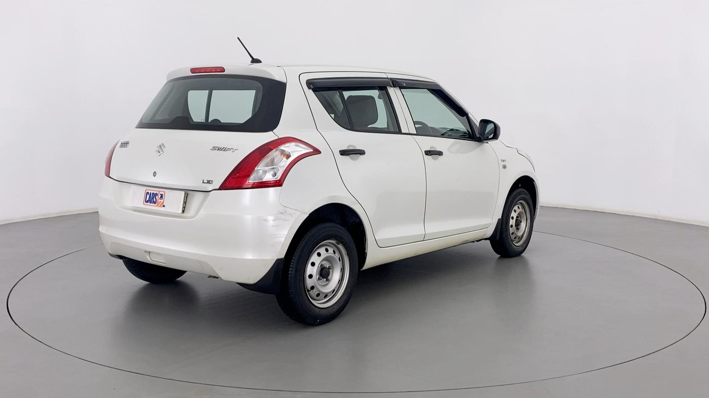 2014 Maruti Swift LXI D, Petrol, Manual, 47,841 km, Right Back Diagonal