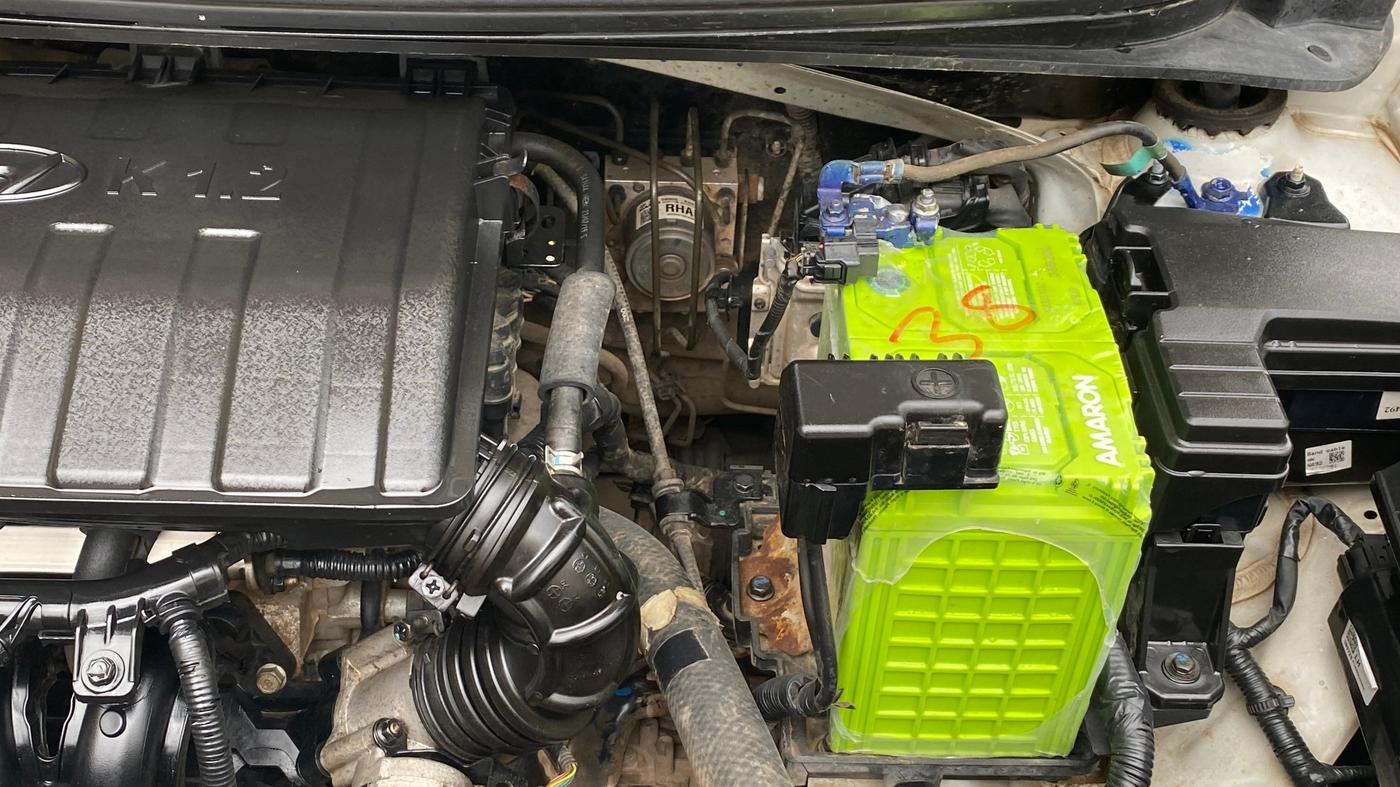 2019 Hyundai GRAND I10 NIOS ASTA 1.2 KAPPA VTVT, Petrol, Manual, 63,485 km, Engine View - Left
