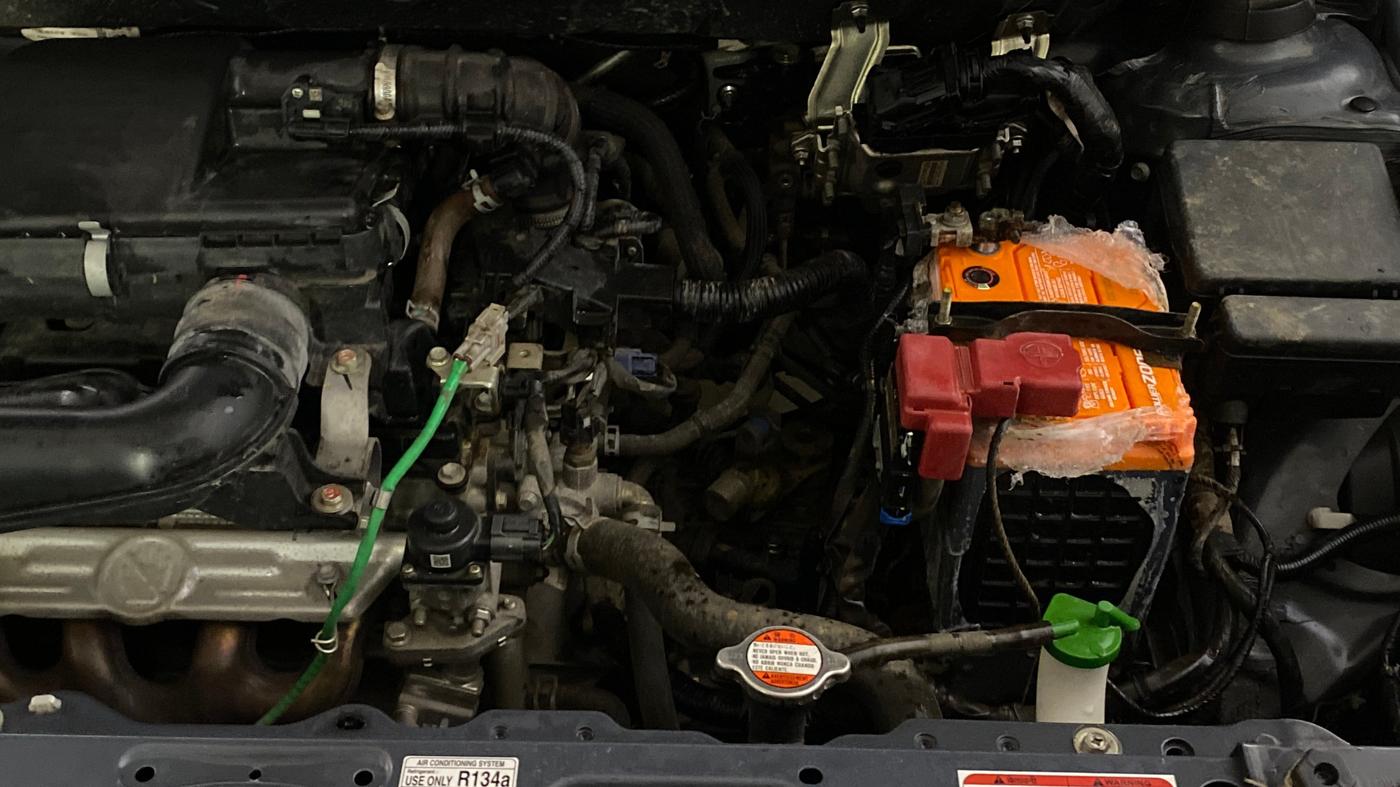 2023 Toyota Glanza G E-CNG, CNG, Manual, 56,093 km, Engine View - Left