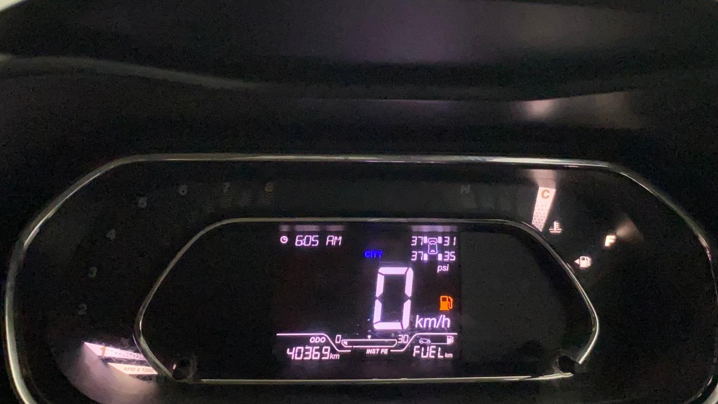2021 Tata NEXON XZ PLUS (O) PETROL, Petrol, Manual, 40,348 km, Odometer Image