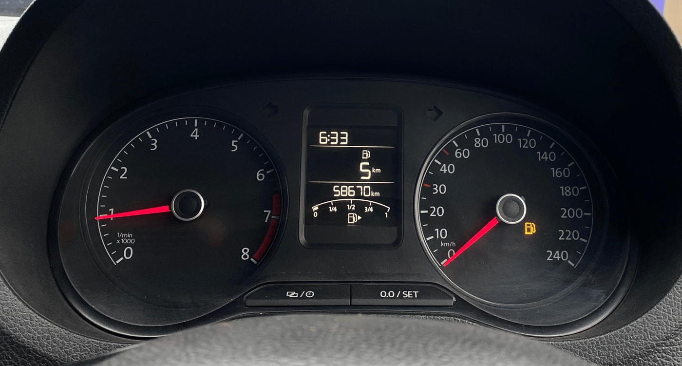 2018 Volkswagen Polo HIGHLINE PLUS 1.2(16 ALLOY, Petrol, Manual, 58,667 km, Odometer Image