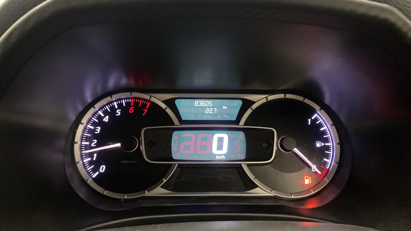 2020 Nissan Kicks XV PREMIUM (O) TURBO 1.3 DUAL TONE, Petrol, Manual, 83,582 km, Odometer Image