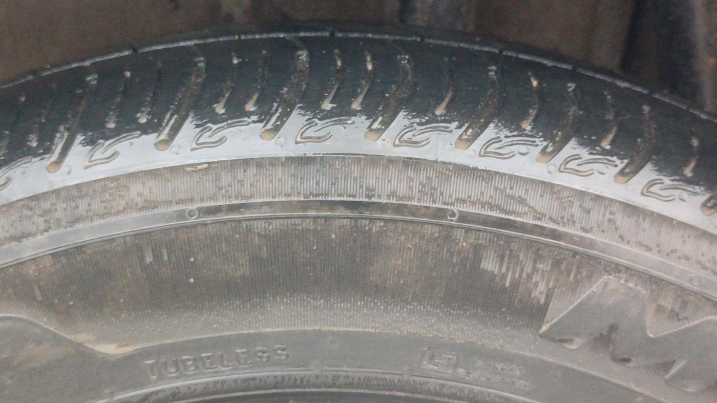 2025 Tata Tiago XZ iCNG, CNG, Manual, 8,611 km, Left Rear Tyre Tread