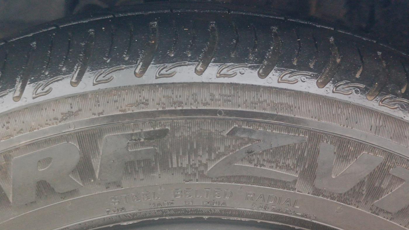2025 Tata Tiago XZ iCNG, CNG, Manual, 8,611 km, Left Front Tyre Tread
