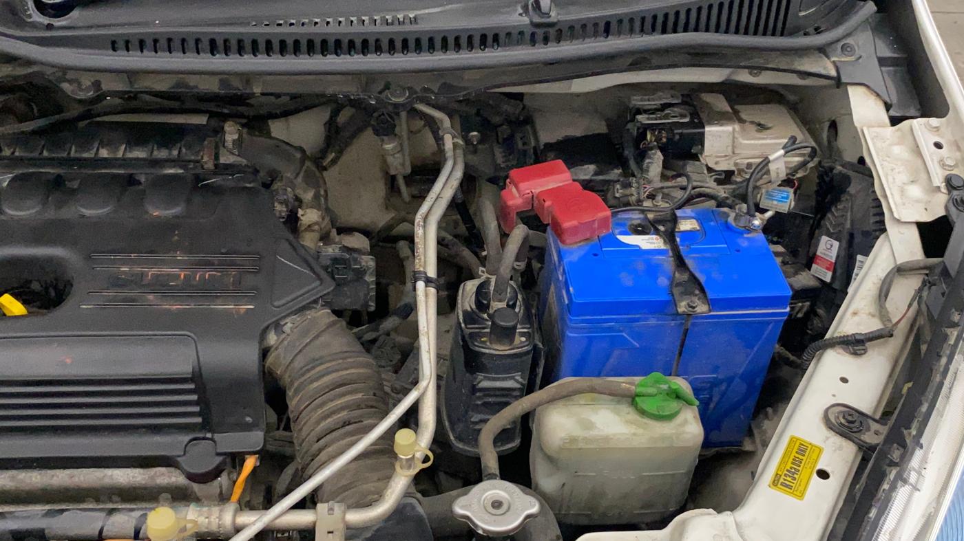 2018 Maruti Wagon R 1.0 VXI AMT, CNG, Automatic, 29,362 km, Engine View - Left