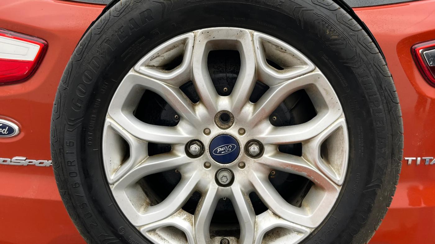 2015 Ford Ecosport TITANIUM 1.5L PETROL AT, Petrol, Automatic, 47,801 km, Spare Tyre