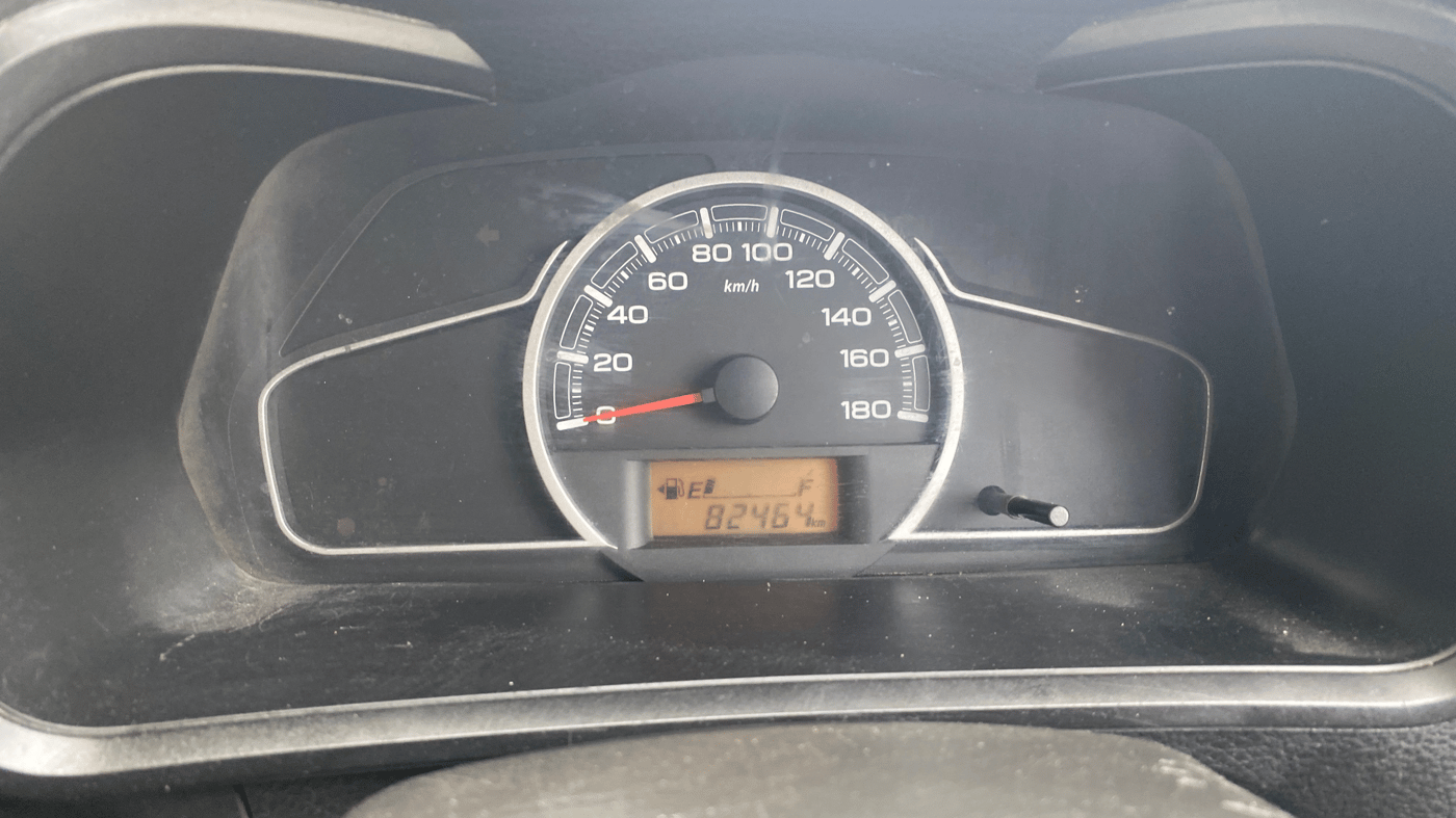 2020 Maruti Alto VXI, Petrol, Manual, 82,460 km, Odometer Image