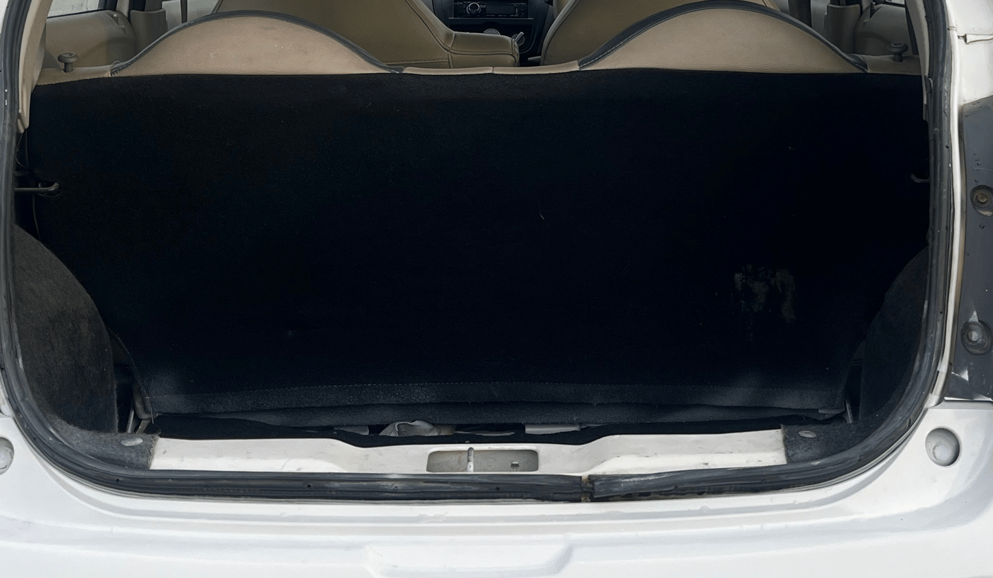 2015 Datsun Go Plus T, Petrol, Manual, 80,595 km, Boot Inside