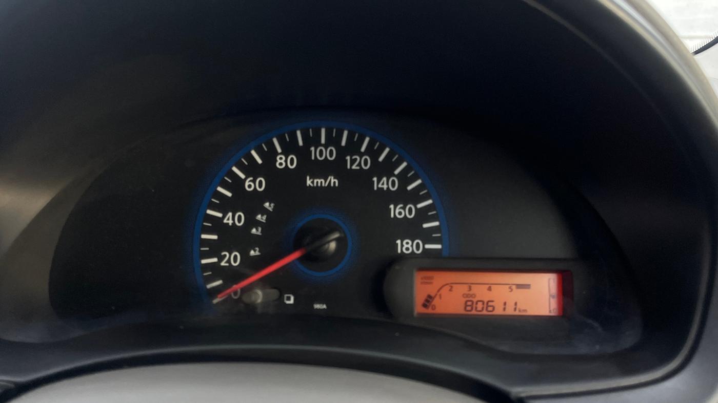 2015 Datsun Go Plus T, Petrol, Manual, 80,595 km, Odometer Image