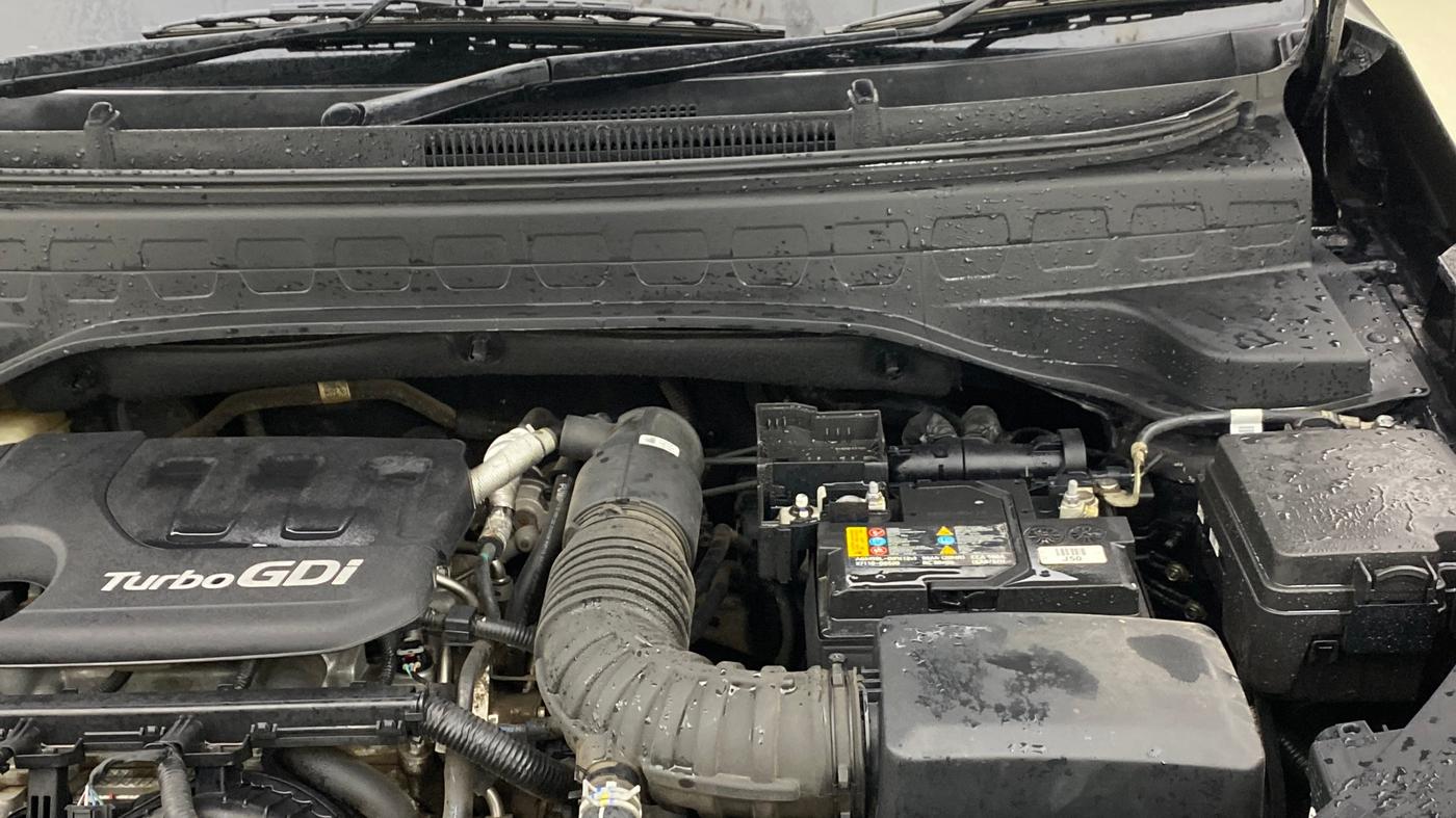 2024 KIA SONET HTK PLUS 1.0 TURBO PETROL IMT, Petrol, Manual, 44,026 km, Engine View - Left