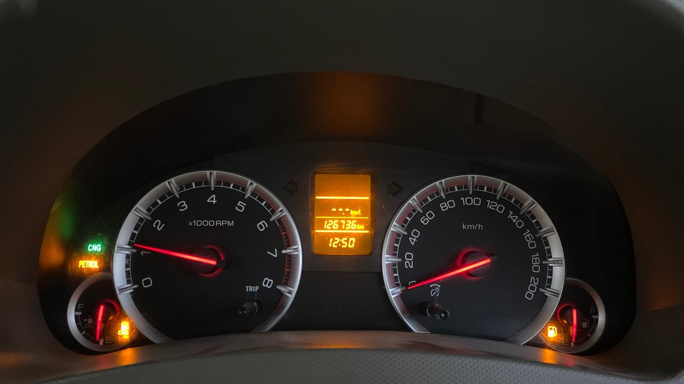 2015 Maruti Ertiga VXI CNG, CNG, Manual, 1,26,693 km, Odometer Image
