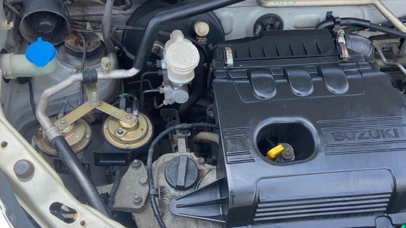 2017 Maruti Alto K10 VXI (O) AMT, Petrol, Automatic, 34,592 km, Engine View - Right