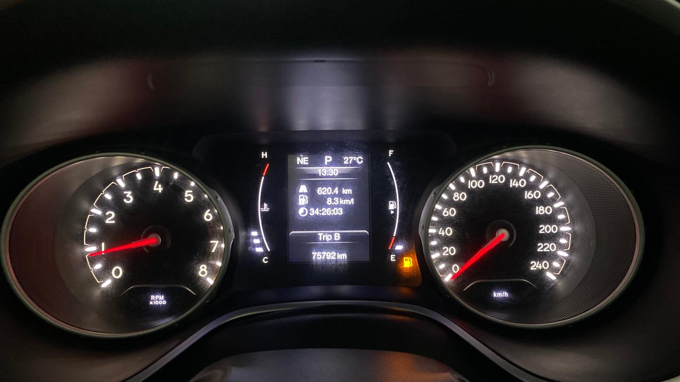 2018 Jeep Compass LIMITED 1.4 PETROL AT, Petrol, Automatic, 75,787 km, Odometer Image