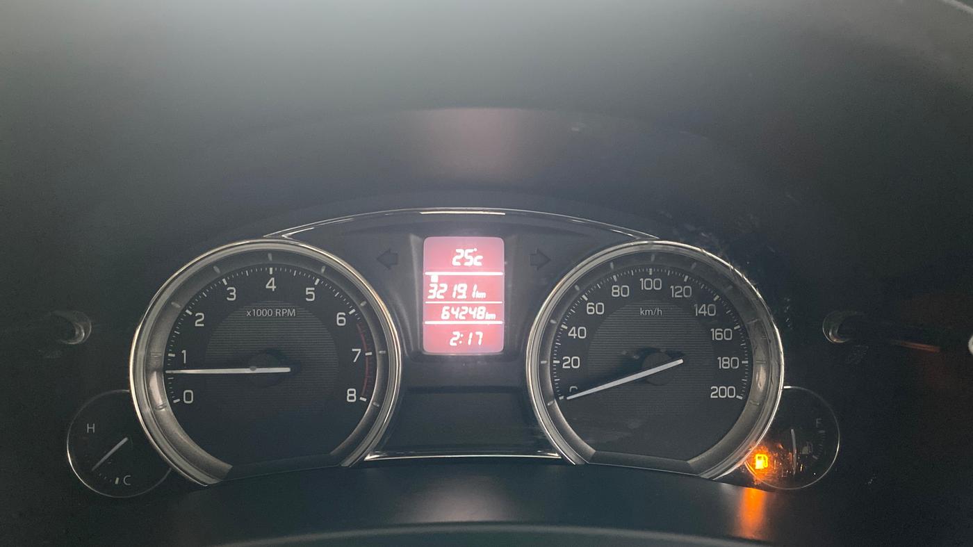 2016 Maruti Ciaz ZXI+, Petrol, Manual, 64,202 km, Odometer Image