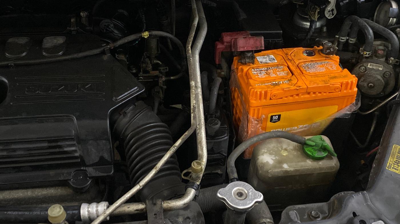 2014 Maruti Wagon R 1.0 LXI CNG, CNG, Manual, 1,06,655 km, Engine View - Left