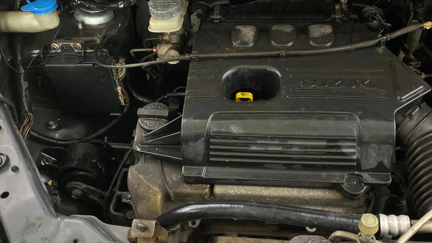 2014 Maruti Wagon R 1.0 LXI CNG, CNG, Manual, 1,06,655 km, Engine View - Right