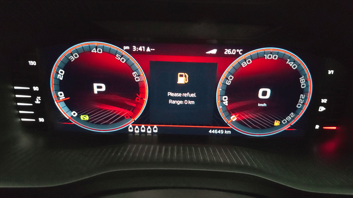 2023 Skoda Kodiaq SPORTLINE, Petrol, Automatic, 44,625 km, Odometer Image