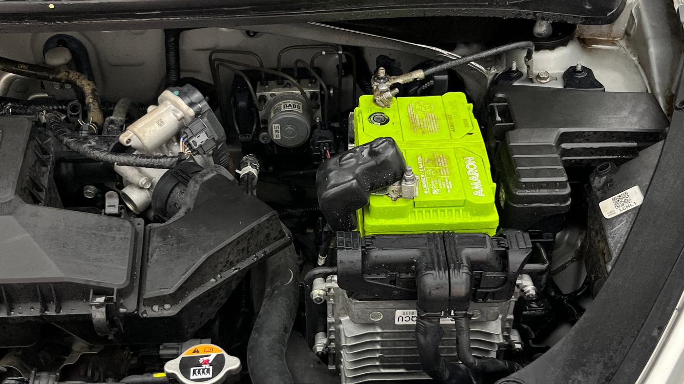 2021 Hyundai NEW SANTRO SPORTZ AMT, Petrol, Automatic, 25,468 km, Engine View - Left