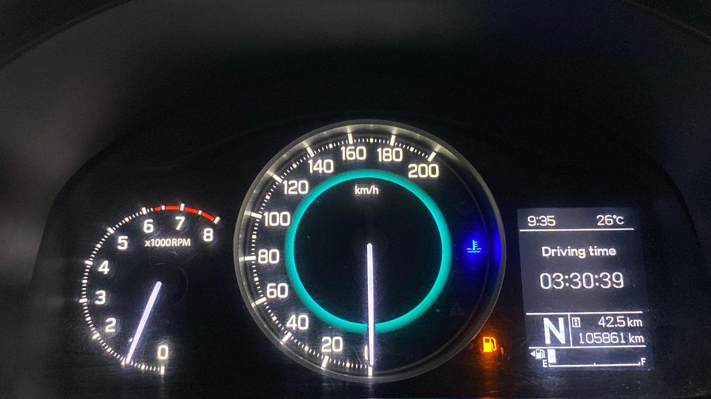 2017 Maruti IGNIS DELTA 1.2 AMT, Petrol, Automatic, 1,05,820 km, Odometer Image