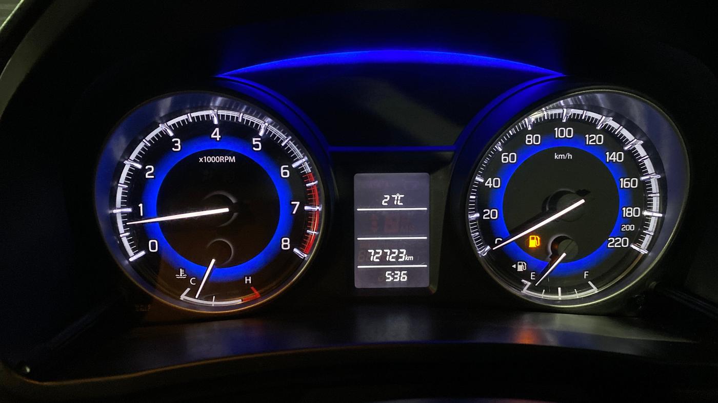 2018 Maruti Baleno DELTA PETROL 1.2, Petrol, Manual, 72,700 km, Odometer Image