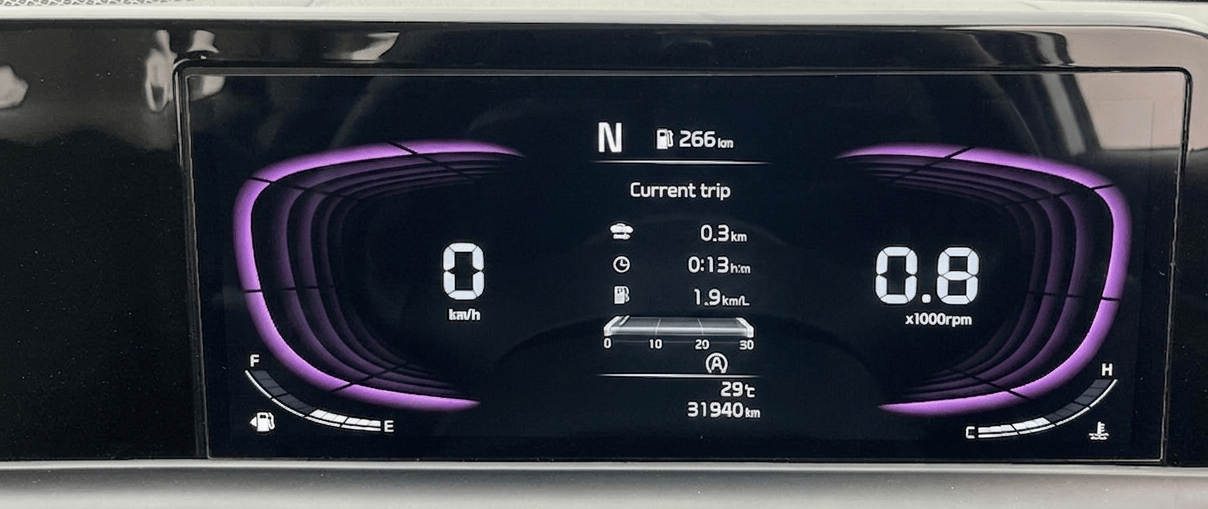 2023 KIA SELTOS  HTX PLUS 1.5 TURBO PETROL IMT, Petrol, Manual, 31,939 km, Odometer Image