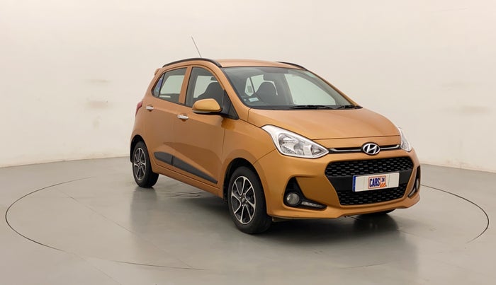 2017 Hyundai Grand i10 ASTA 1.2 KAPPA VTVT, Petrol, Manual, 31,408 km, Right Front Diagonal