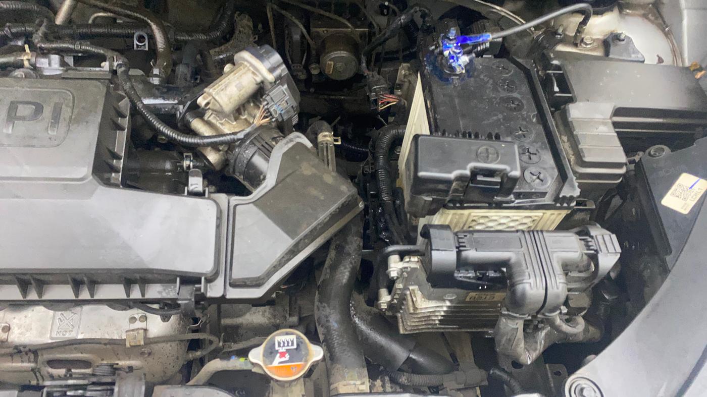 2020 Hyundai NEW SANTRO SPORTZ AMT, Petrol, Automatic, 18,080 km, Engine View - Left
