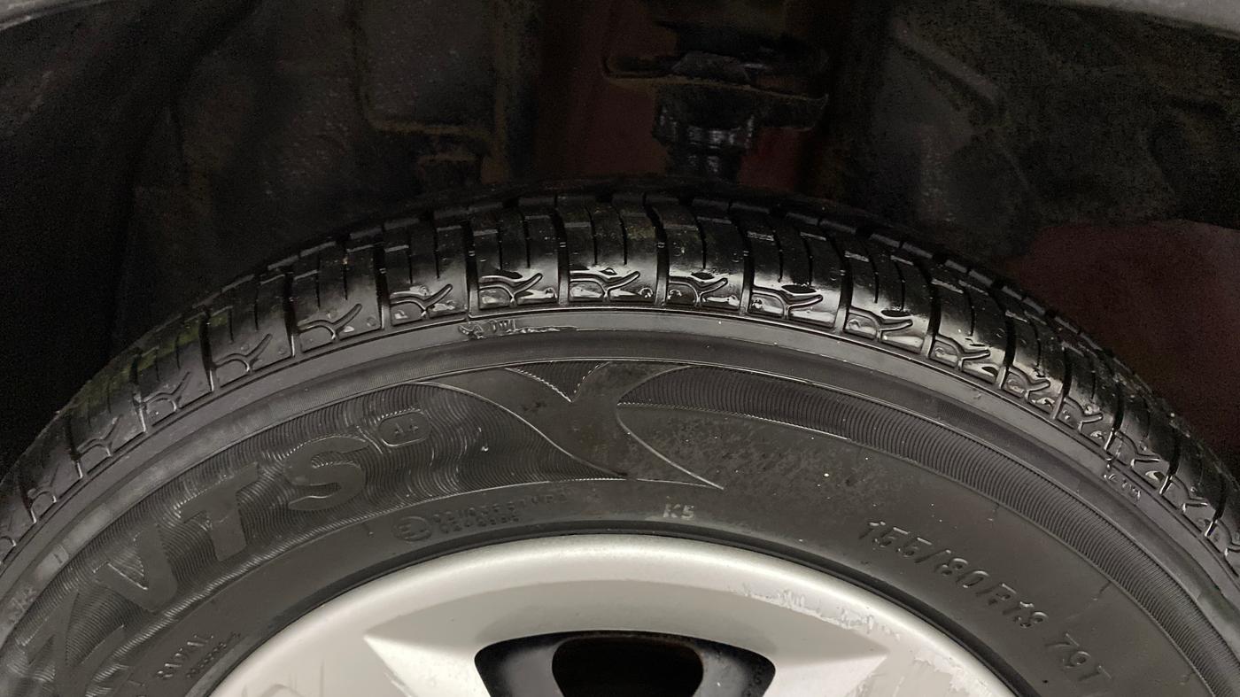 2018 Renault Kwid RXT 1.0, Petrol, Manual, 49,677 km, Left Front Tyre Tread
