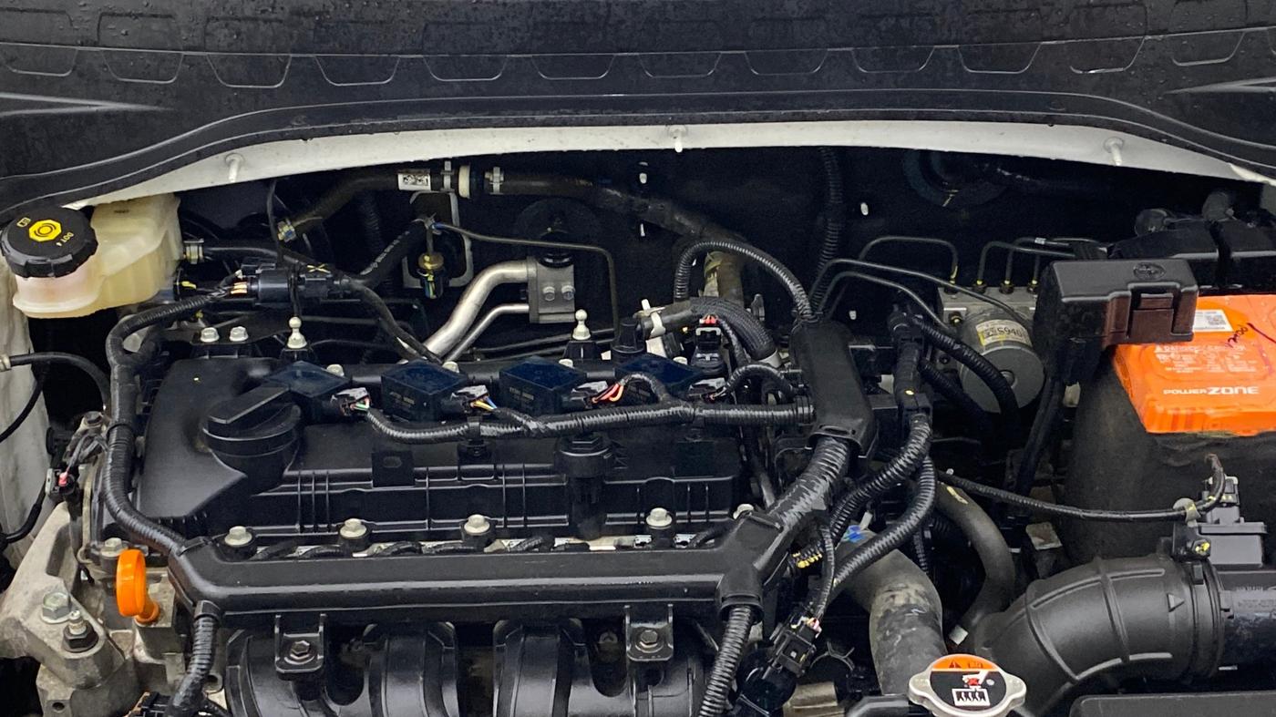 2022 KIA SONET HTK PLUS 1.2, Petrol, Manual, 20,259 km, Engine View