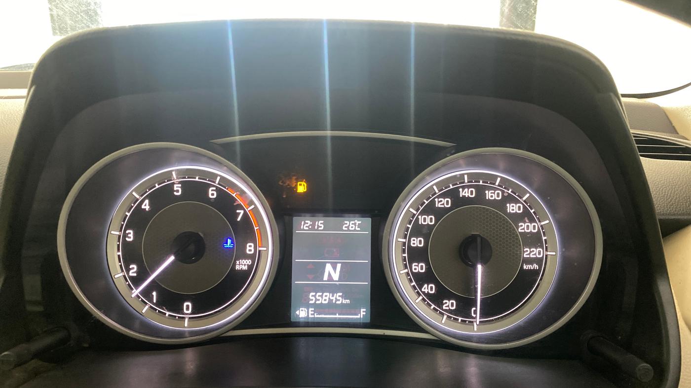 2022 Maruti Dzire ZXI AMT, Petrol, Automatic, 55,815 km, Odometer Image